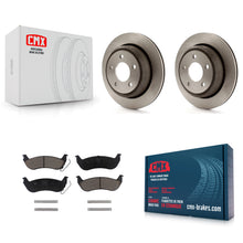 Charger l'image dans la galerie, Rear Disc Brake Rotors And Ceramic Pads Kit For Ford Ranger Mazda B2300 B4000