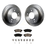 Rear Disc Brake Rotors And Ceramic Pads Kit For Lexus IS250 K8C-102117