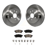 Rear Disc Brake Rotors And Ceramic Pads Kit For Lexus IS350 IS250 K8C-102118