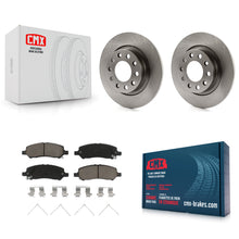 Load image into Gallery viewer, Rear Disc Brake Rotors And Ceramic Pads Kit For 2013-2016 Dodge Dart K8C-102122
