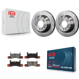Rear Disc Brake Rotor And Ceramic Pad Kit For Volkswagen Touareg Porsche Cayenne
