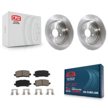 Charger l'image dans la galerie, Rear Disc Brake Rotors And Ceramic Pads Kit For 2017-2020 Acura MDX K8C-102124