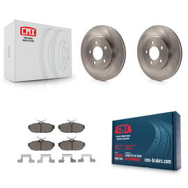 Rear Disc Brake Rotors And Ceramic Pads Kit For Ford Mustang K8C-102131