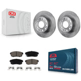 Rear Disc Brake Rotors And Ceramic Pads Kit For Nissan Maxima INFINITI I35 I30