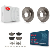 Charger l'image dans la galerie, Rear Disc Brake Rotors And Ceramic Pads Kit For Kia Spectra Spectra5 K8C-102142