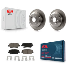 Charger l'image dans la galerie, Rear Disc Brake Rotors And Ceramic Pads Kit For 2009-2011 Kia Borrego K8C-102143