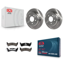 Charger l'image dans la galerie, Rear Disc Brake Rotors And Ceramic Pads Kit For Jeep Grand Cherokee K8C-102144