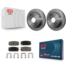 Charger l'image dans la galerie, Rear Brake Rotors &amp; Ceramic Pad Kit For Chevrolet Equinox Pontiac Torrent Saturn