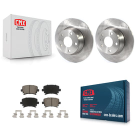 Rear Disc Brake Rotors And Ceramic Pads Kit For Audi TT Quattro K8C-102147