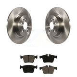 Rear Disc Brake Rotors And Ceramic Pad Kit For 2016-2019 Land Rover Range Evoque