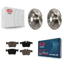 Load image into Gallery viewer, Rear Disc Brake Rotors And Ceramic Pad Kit For 2016-2019 Land Rover Range Evoque