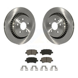 Rear Disc Brake Rotors And Ceramic Pads Kit For 2010-2017 Volvo XC60 K8C-102159