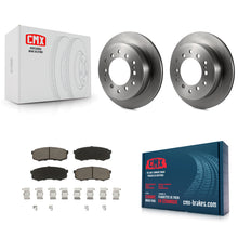 Charger l'image dans la galerie, Rear Brake Rotor And Ceramic Pad Kit For Toyota 4Runner FJ Cruiser Sequoia Lexus