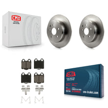 Charger l'image dans la galerie, Rear Disc Brake Rotors &amp; Ceramic Pad Kit For Lexus SC430 IS300 GS300 GS400 GS430