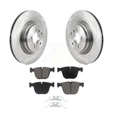 Rear Brake Rotor Ceramic Pad Kit For BMW 750i xDrive 750Li 550i GT Alpina B7 B7L