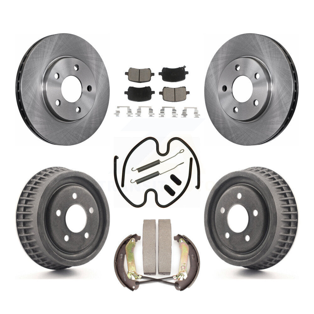 2004 Chevrolet Chevy Malibu Drum rear brakes