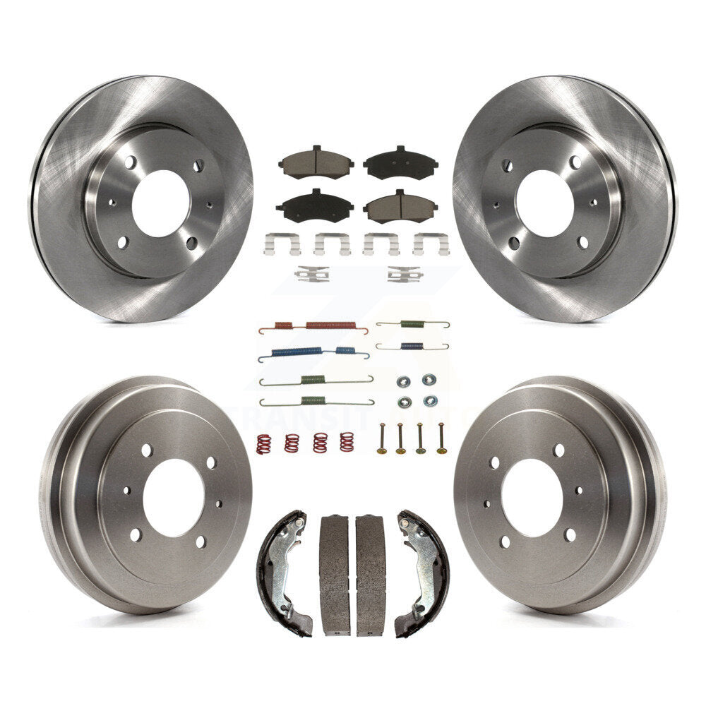 2002 2003 2004 2005 Hyundai Elantra Drum rear brakes