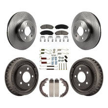 Charger l'image dans la galerie, Front Rear Brake Rotors Ceramic Pad &amp; Drum Kit (7Pc) For Ford Ranger Mazda B4000