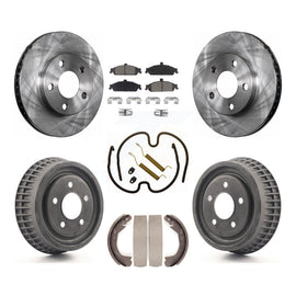 1997 1998 1999 2000 2001 2002 2003 2004 2005 Chevrolet Oldsmobile Pontiac Chevy Alero Classic Cutlass Grand Am Malibu Base LS Drum rear brakes