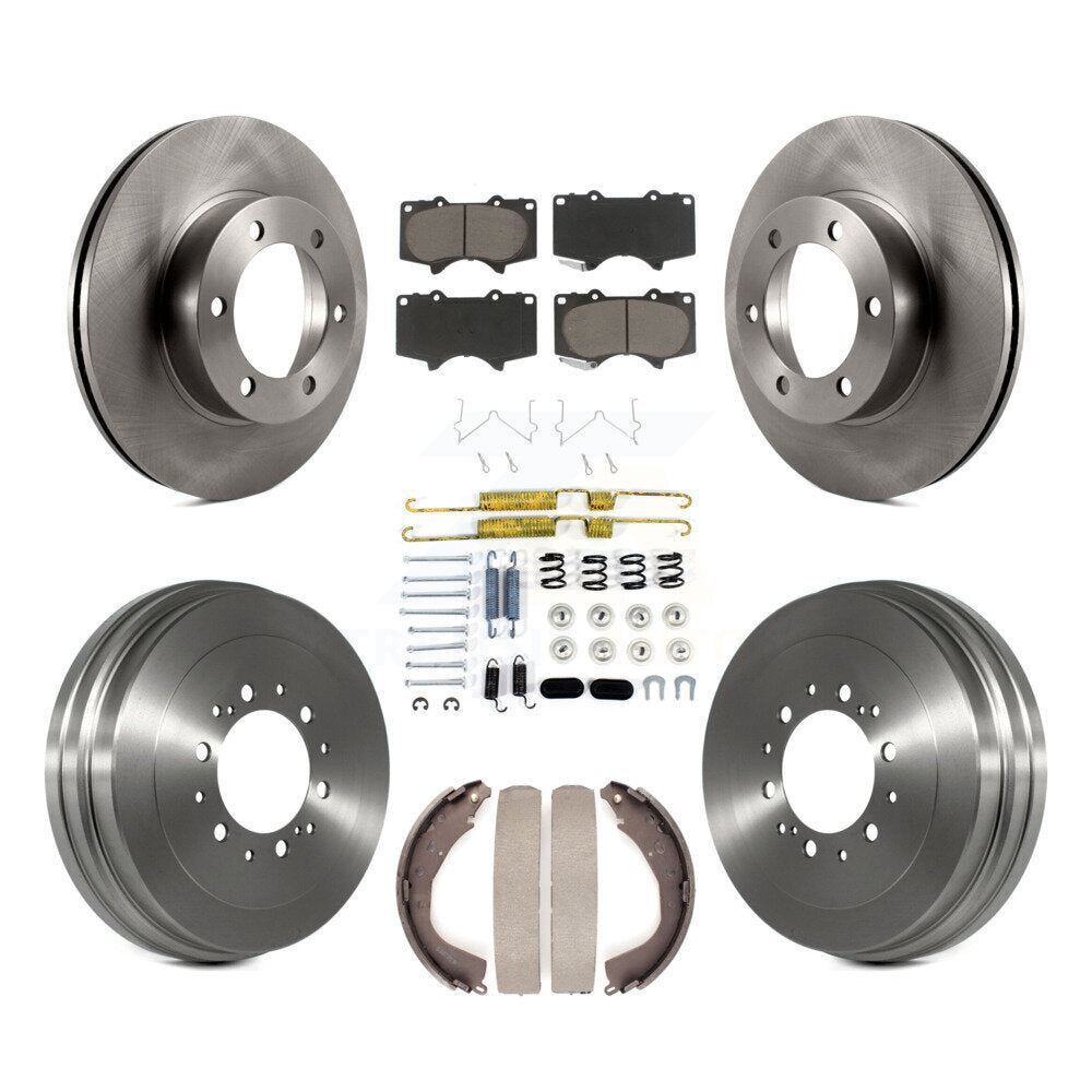 [Front+Rear] 2004-2006 Toyota Tundra Premium OE Brake Kit & Ceramic Pads For Max Braking