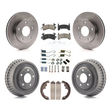 Load image into Gallery viewer, Front Rear Brake Rotor Ceramic Pad &amp; Drum Kit (7Pc) For Chevrolet S10 Blazer GMC