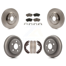 Charger l'image dans la galerie, Front Rear Disc Brake Rotors Ceramic Pads And Drum Kit For 2003 Dodge Neon SRT-4