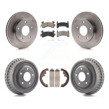 Charger l'image dans la galerie, Front Rear Brake Rotor Ceramic Pad And Drum Kit For Chevrolet S10 GMC S15 Blazer