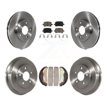 Charger l'image dans la galerie, Front Rear Disc Brake Rotors Ceramic Pads And Drum Kit For Chevrolet HHR