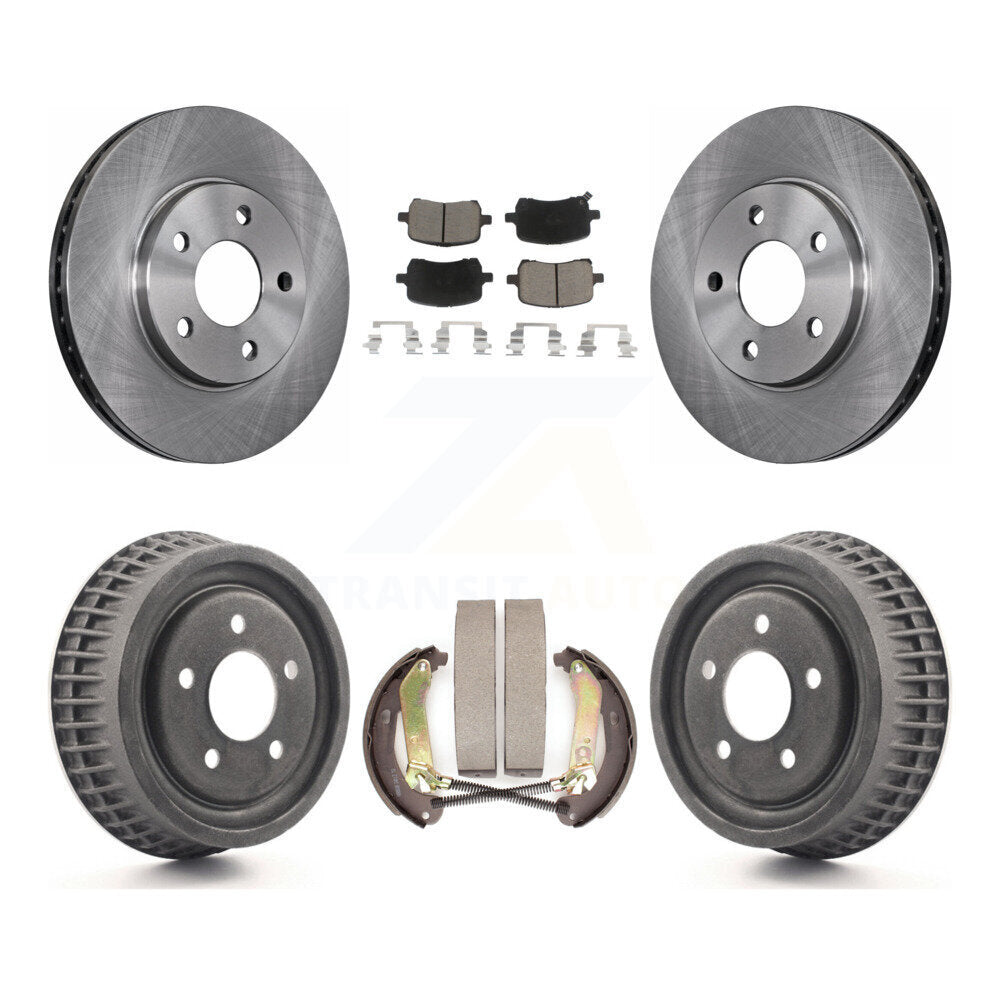 2004 Chevrolet Chevy Malibu Drum rear brakes