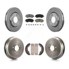 Charger l'image dans la galerie, Front Rear Brake Rotor Ceramic Pad &amp; Drum Kit For Dodge Caravan Grand Chrysler