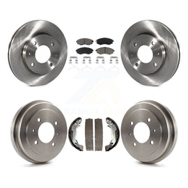 2002 2003 2004 2005 2006 Hyundai Elantra Drum rear brakes