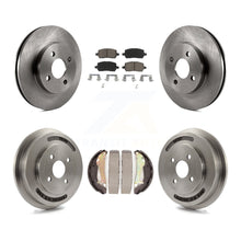 Charger l'image dans la galerie, Front Rear Disc Brake Rotor Ceramic Pad Drum Kit For Chevrolet Cobalt Pontiac G5