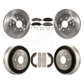 Front Rear Brake Rotor Ceramic Pad And Drum Kit For Chevrolet Silverado 1500 GMC