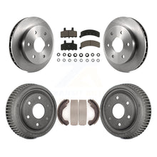 Charger l'image dans la galerie, Front Rear Brake Rotor Ceramic Pad Drum Kit For Chevrolet K1500 GMC Yukon Blazer