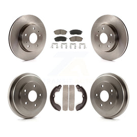 2007 2008 2009 2010 2011 2012 Suzuki SX4 Drum rear brakes