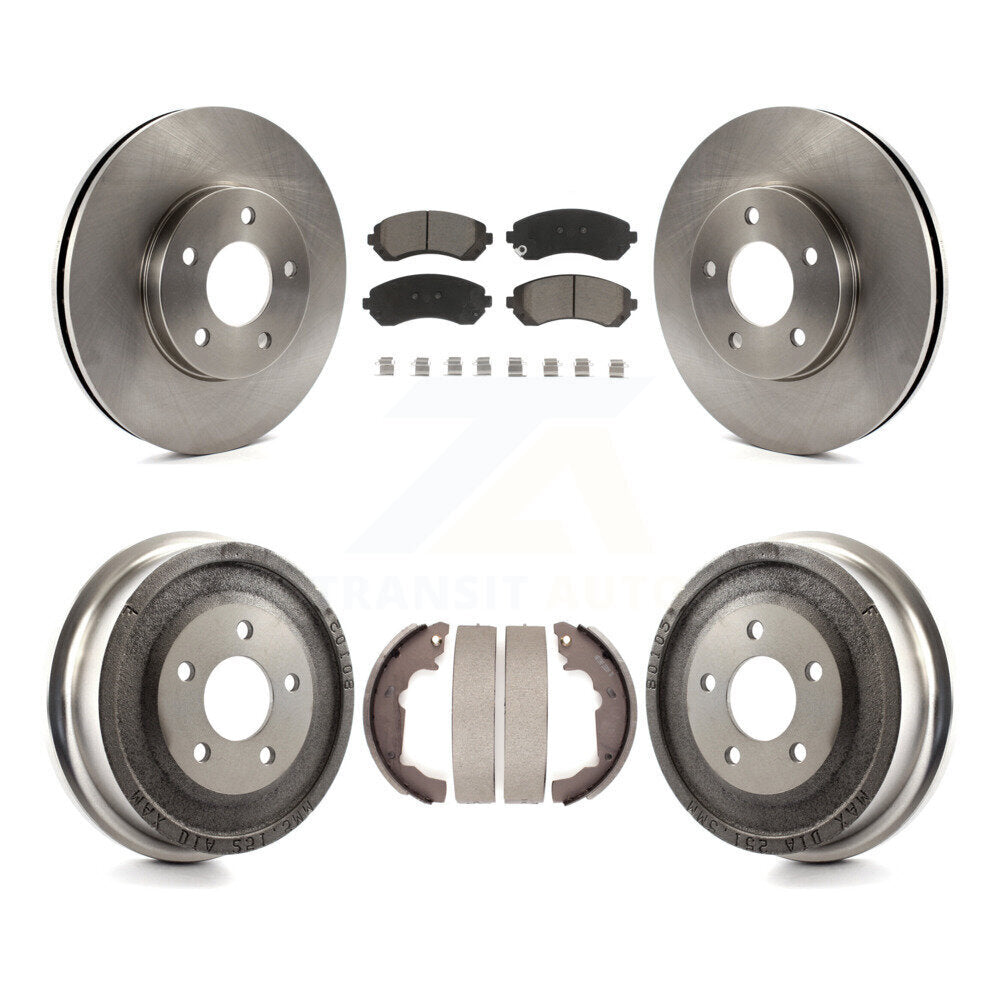 2001 2002 2003 2004 2005 Pontiac Aztek AWD Drum rear brakes