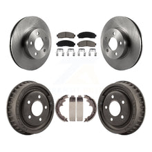 Charger l'image dans la galerie, Front Rear Disc Brake Rotor Ceramic Pad And Drum Kit For Ford Ranger Mazda B4000