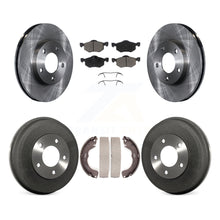 Charger l'image dans la galerie, Front Rear Disc Brake Rotor Ceramic Pad &amp; Drum Kit For Ford Escape Mazda Tribute