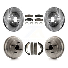 Charger l'image dans la galerie, Front Rear Disc Brake Rotors Ceramic Pads And Drum Kit For Ford Focus K8C-102559