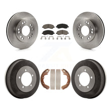 Load image into Gallery viewer, Front Rear Brake Rotor Ceramic Pad &amp; Drum Kit For Mitsubishi Eclipse Galant 2.4L