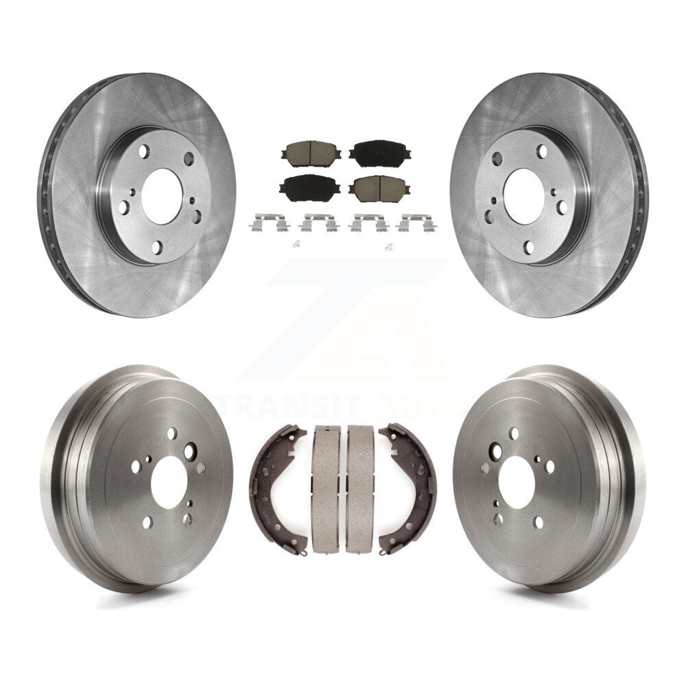 [Front+Rear] 2006 Toyota Camry Base/LE Premium OE Brake Kit & Ceramic Pads For Max Braking