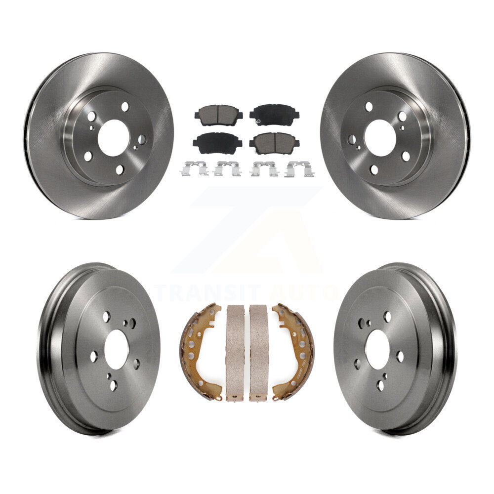 [Front+Rear] 2004-2008 Toyota Prius Premium OE Brake Kit & Ceramic Pads For Max Braking