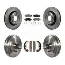 Charger l'image dans la galerie, Front Rear Brake Rotors Ceramic Pad Drum Kit For Chevrolet Aveo Aveo5 Pontiac G3