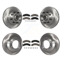 Charger l'image dans la galerie, Front Rear Disc Brake Rotors And Ceramic Pads Kit For Ford E-450 Super Duty