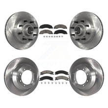 Load image into Gallery viewer, Front Rear Brake Rotor &amp; Ceramic Pad Kit For Ford E-450 Super Duty DIESEL engine