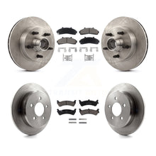 Charger l&#39;image dans la galerie, Front Rear Brake Rotor Ceramic Pad Kit For Ford Ranger With 261mm Diameter