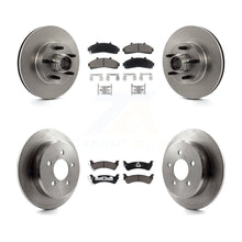 Load image into Gallery viewer, Front Rear Brake Rotors Ceramic Pad Kit For 2001 Ford Explorer RWD From 01 02