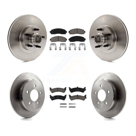 [Front+Rear] 2001 Ford Explorer Sport RWD Premium OE Brake Rotors & Ceramic Pads Kit For Max Braking