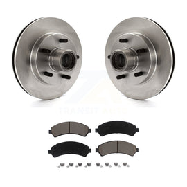 [Front] 2000 Chevrolet Blazer RWD Premium OE Brake Rotors & Ceramic Pads Kit For Max Braking