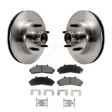 Front Brake Rotors Ceramic Pad Kit For Ford Ranger Mazda B2500 B2300 B3000 B4000